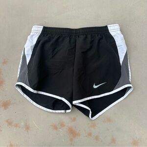Nike Black and Gray Running Shorts